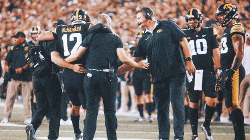 COLLEGE FOOTBALL Trending Image: Cade McNamara injury: Iowa QB out for season with a torn ACL